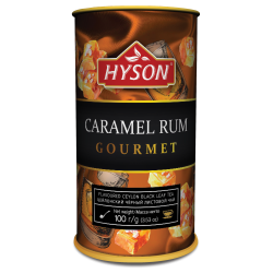 Hyson Herbata Czarna Karmelowy Rum duże liście 100g